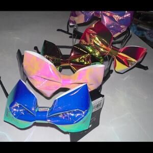 Girls Hair headband shiny bow girls headbands air accessories